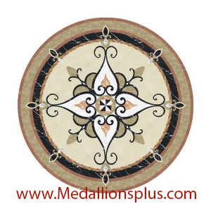 Waterjet Medallion - Design 41